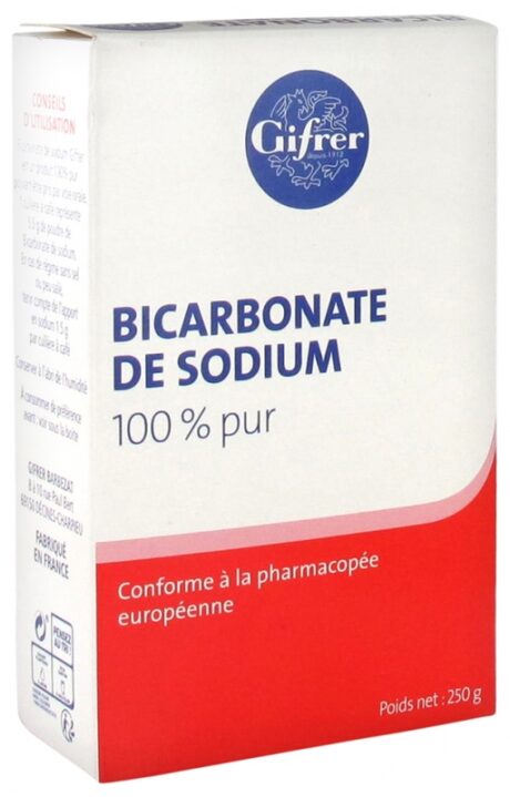 Gifrer Bicarbonate de Sodium en Poudre Purifiée 250g