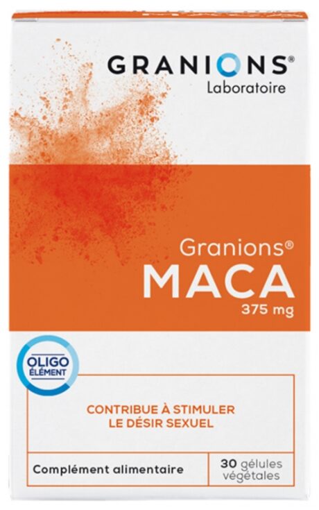 Granions Les Essentiels Maca 375 mg 30 Gélules Végétales