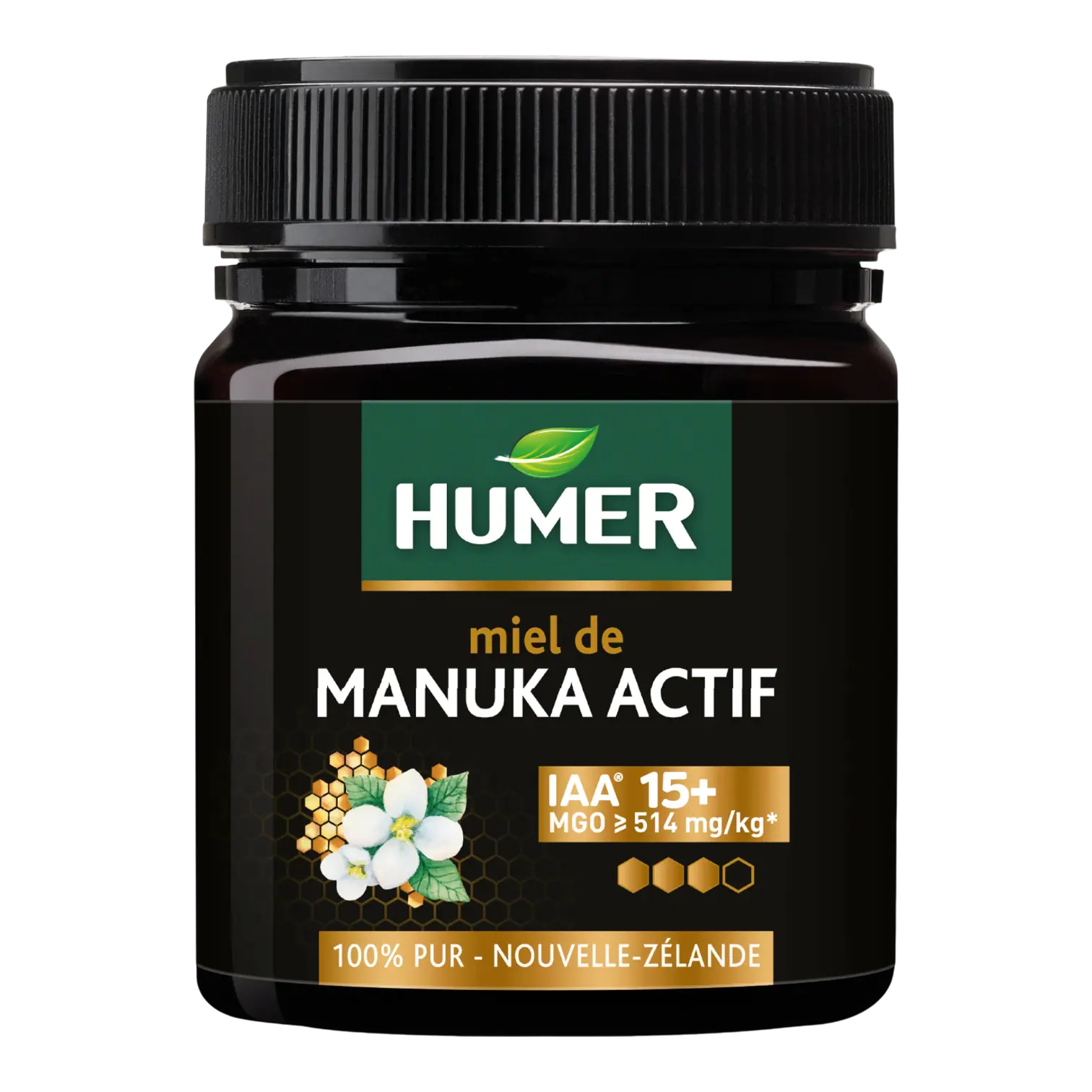 Humer Miel de Manuka Actif IAA 15+ 250g Humer Miel de Manuka Actif IAA 15+ 250g