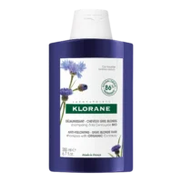 Klorane - Shampoing Déjaunissant Cheveux Gris et Blonds 200 ml