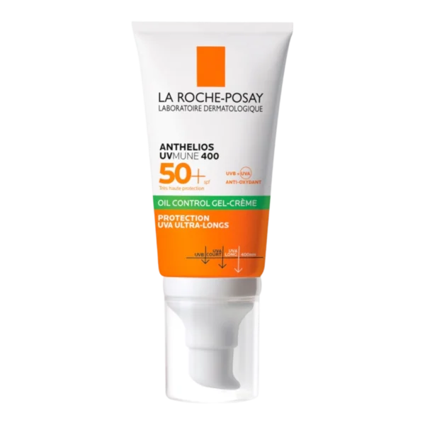 La Roche-Posay Anthelios UVmune 400 Gel-Crème Oil Control SPF50+ 50 ml Sans Parfum
