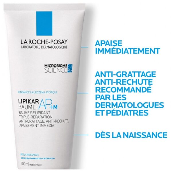 La Roche-Posay Lipikar AP+M Baume Apaisant 200ml Eco-responsable