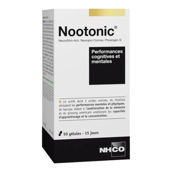 NHCO Nootonic Performances Cognitives et Mentales 50 Gélules