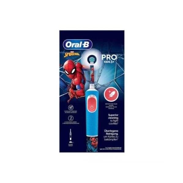 Oral-B Pro Kids 3+ Brosse à Dents Électrique Spider-Man Enfant