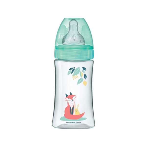 DODIE BIB 2 INIT A/COL 270ML 0-6M VERT