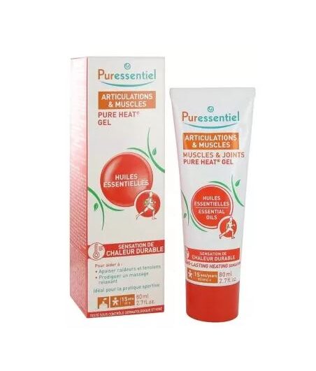 Puressentiel Pure Heat Gel Articulations & Muscles 80 ml Chauffant
