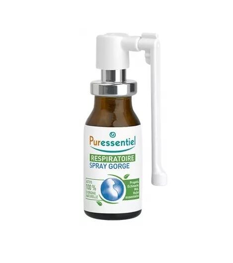 Puressentiel Respiratoire Spray Gorge Apaisant 15 ml - Naturel
