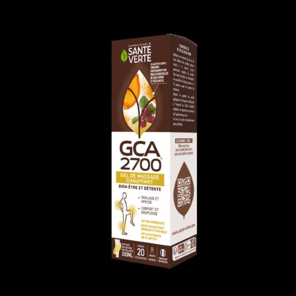 Santé Verte GCA 2700 Gel de Massage Chauffant 100 ml