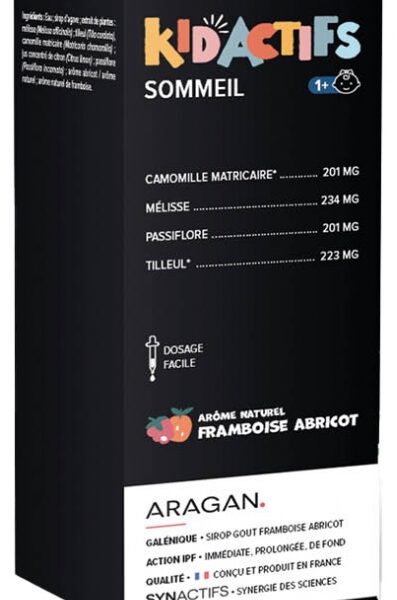 ARAGAN KIDACTIFS SOMMEIL 125ML