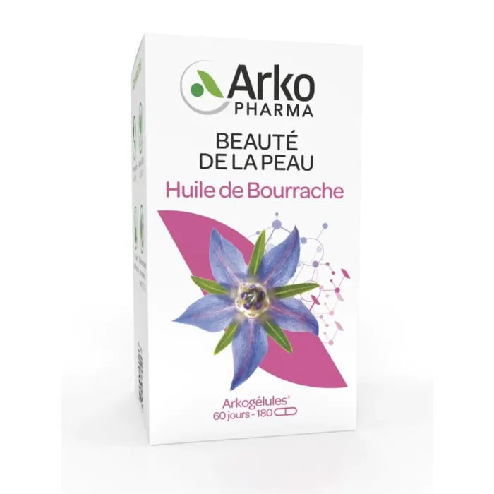 arkog lules huile de bourrache 180 g lules