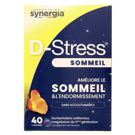 D-Stress Sommeil Synergia 40 comprimés