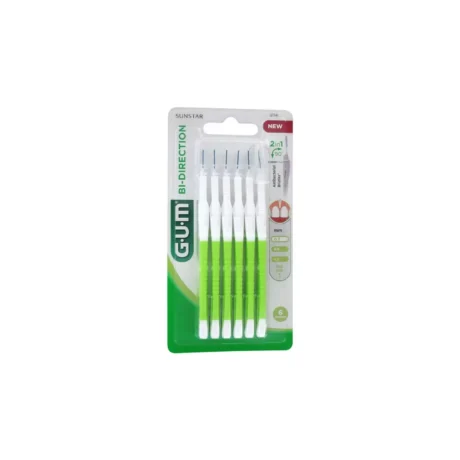 GUM Proxabrush Bi-Direction : Brossettes Interdentaires 0.7mm Vert