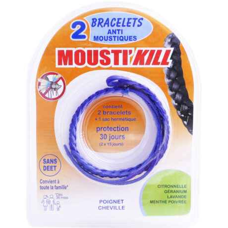 Mousti'kill Bracelet Anti moustique