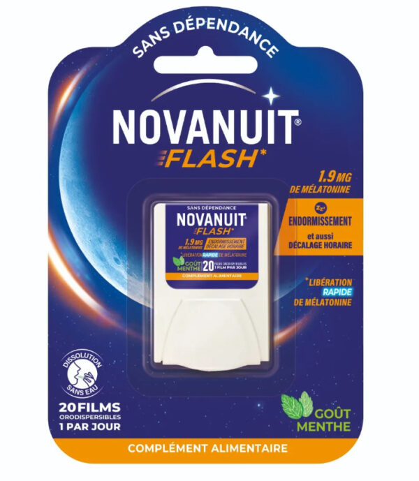 novanuit-flash-20-films-orodispersibles NOVANUIT FLASH 20 FILM – Image 1