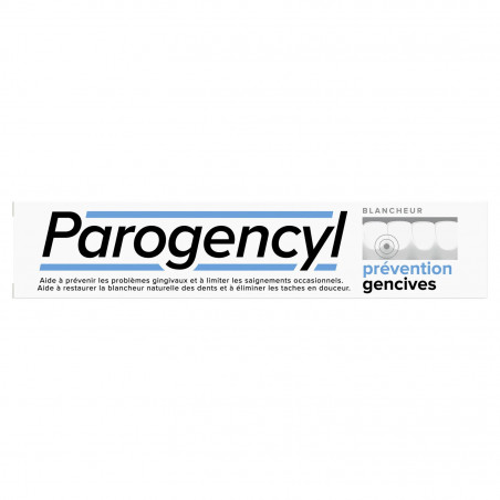 parogencyl-dentifrice-prevention-gencives-blancheur-75ml Parogencyl Prévention Gencives Blancheur 75 ml – Image 1