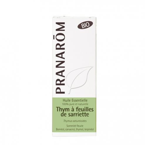 pranarom-huile-essentielle-thym-a-feuilles-de-sariette-bio-10ml PRANAROM HE BIOTHYM FEUIL SARRIETT 10ML – Image 1