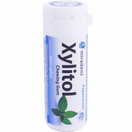 MIRADENT XYLITOL CHEWING-GUM SS MENTHE FORTE