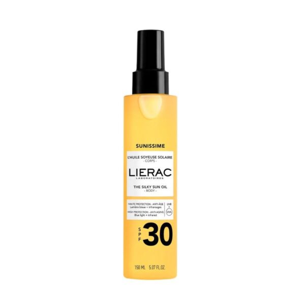 Lierac Sunissime Huile Soyeuse Solaire Corps SPF30 150ml Protection
