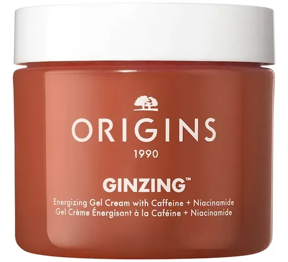 ORIGINS GINZING - Gel-Crème Énergisant à la Caféine + Niacinamide - Peaux Grasses, 50ml
