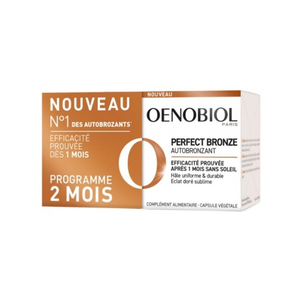 Oenobiol Perfect Bronze Autobronzant Lot de 2 x 30 Capsules Oenobiol Perfect Bronze Autobronzant Lot de 2 x 30 Capsules