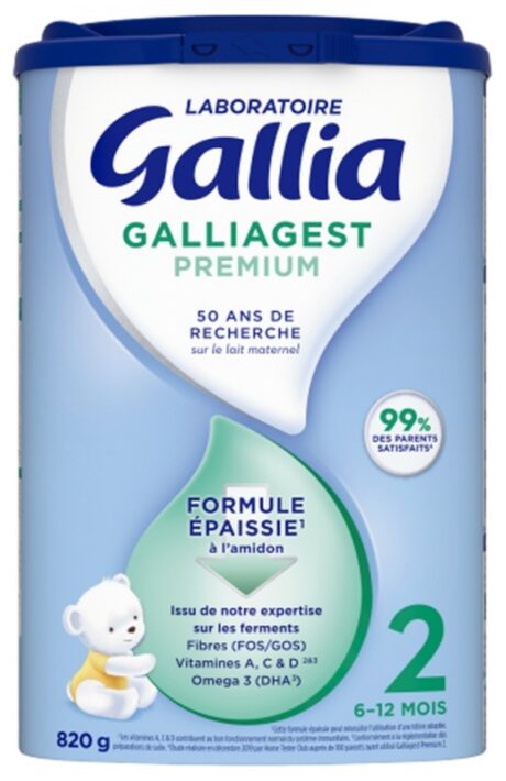 Gallia GalliaGest Premium Lait 2ème Âge Dès 6 Mois 800 g