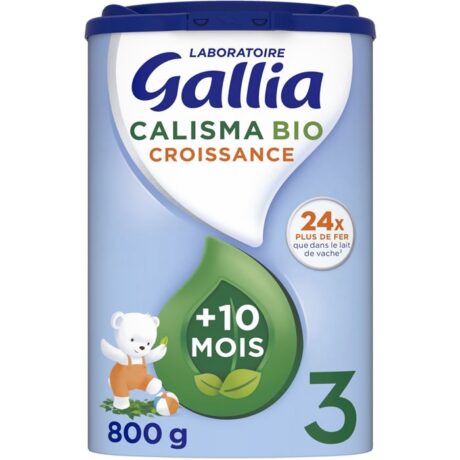 GALLIA CALISMA CROISSANCE BIO LAIT PDR /800G