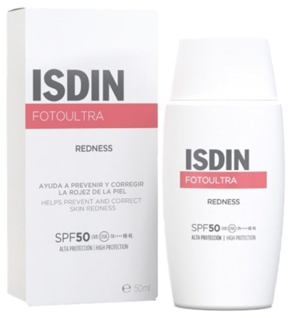 ISDIN FotoUltra Redness Crème Solaire Anti-Rougeurs SPF50 50 ml ISDIN FotoUltra Redness Crème Solaire Anti-Rougeurs SPF50 50 ml