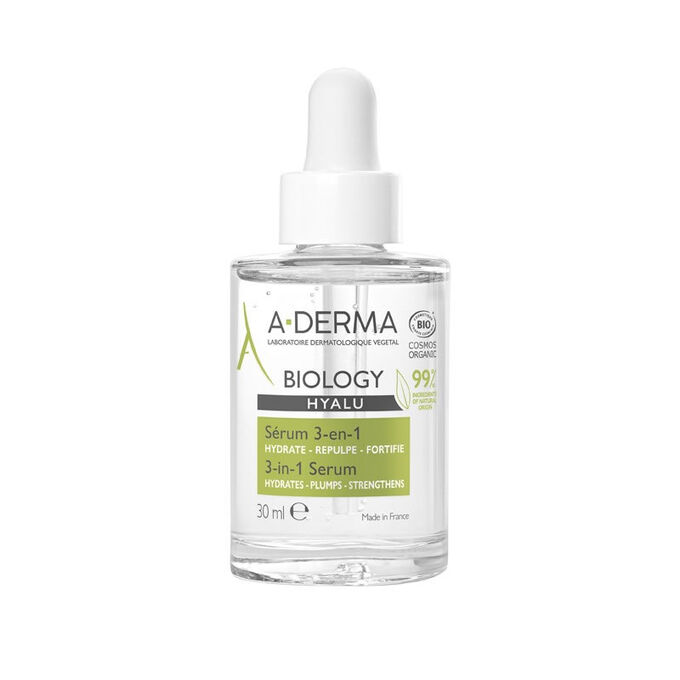 A-DERMA Biology Hyalu Sérum 3en1 Bio 30 ml