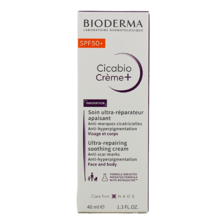 Bioderma Cicabio Crème+ SPF50+ 40ml