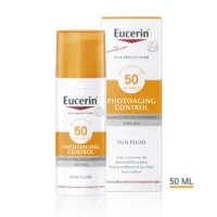 EUCERIN SUN PROTECTION - Photoaging Control Fluide Solaire Anti-Age SPF50 - Visage - Tous Types de Peaux, 50ml