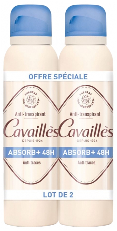 ROGE-CAVAILLES DEO ABSORB+ 48H A-TRA SPR2X150ML