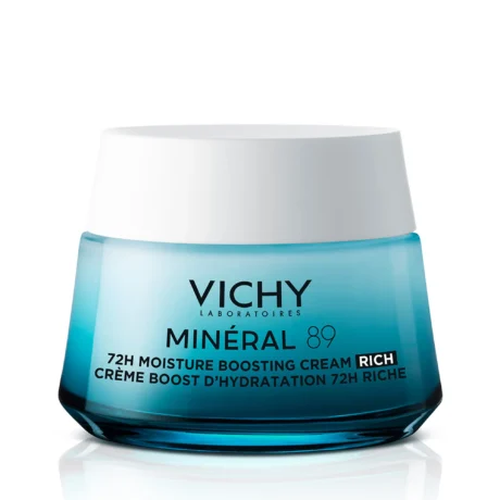 Vichy Minéral 89 Crème Boost d'Hydratation 72H Riche 50 ml