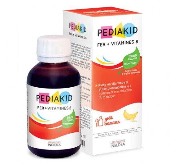 Pediakid fer et vitamine B sirop 125ml