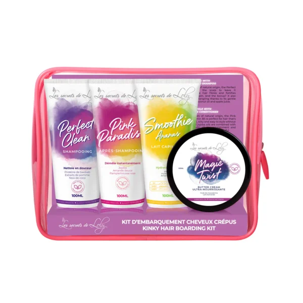 Les Secrets De Loly Trousse Voyage Cheveux Crépus