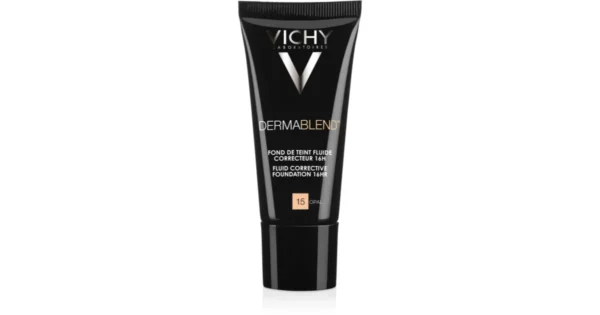 vichy-dermablend-fond-de-teint-correcteur-avec-facteur-de-protection-uv___121105 VICHY Dermablend Fond de Teint Fluide Correcteur 16H 30 ml - Teinte : 15 : Opal – Image 1