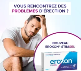 Eroxon StimGel Problème Erection 4 Unidoses