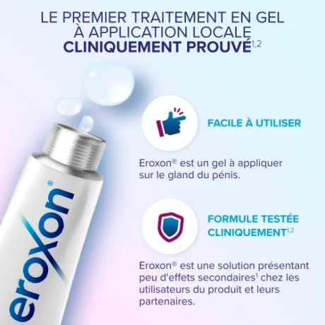 Eroxon StimGel Problème Erection 4 Unidoses