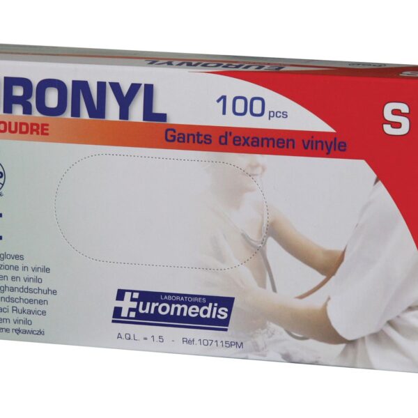 Euromedis - 100 Gant Vinyle Taille S 6/7