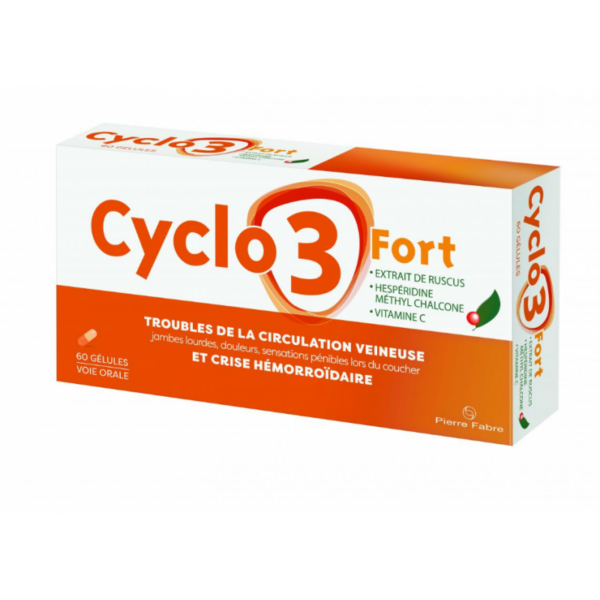 Naturactive Cyclo 3 Fort Jambes Lourdes 60 Gélules