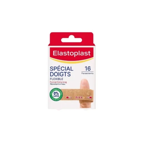 Pansements spécial doigts Elastoplast - Résistant à l'eau - 16 pansements