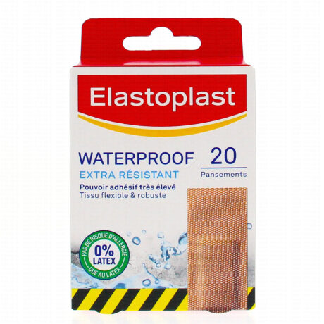 Elastoplast Pansement Waterproof Extra Résistant 20