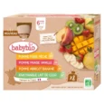 Babybio Multipack Gourdes Fruits 8x90g