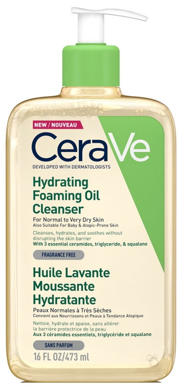 CeraVe Huile Lavante Moussante Hydratante 473 ml1