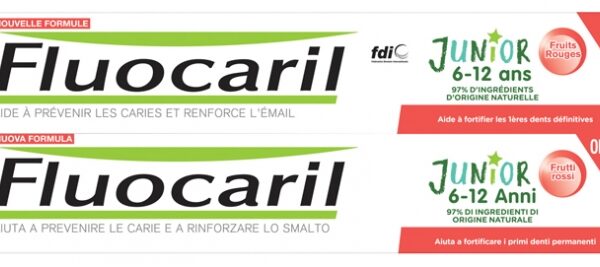 Fluocaril Junior Dentifrice 6-12 ans Protection Renforcée 2x75ml