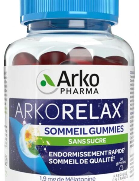 Arkopharma Arkorelax Sommeil Apaisant 30 Gommes Relaxantes