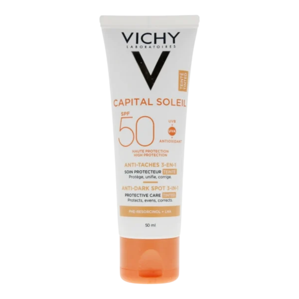 Vichy Soleil Anti-Taches Teinté 3en1 SPF50 50 ml