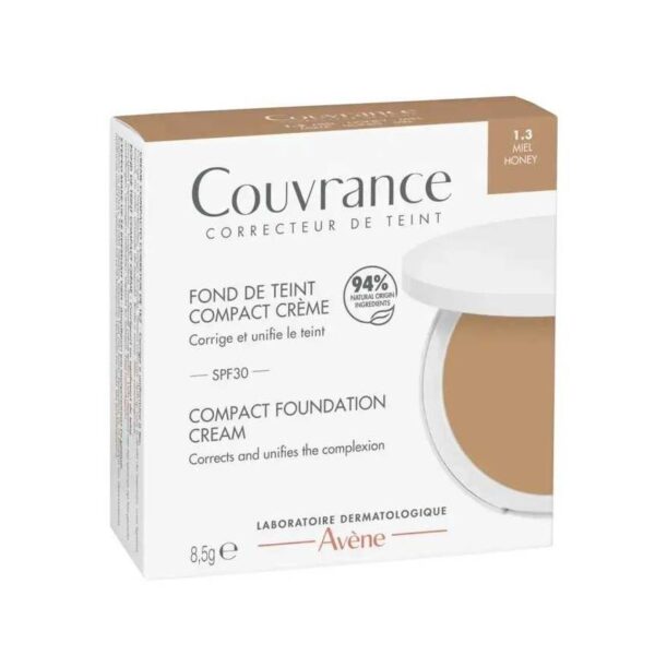 Avène Couvrance Fond de Teint Compact SPF 30 Teint Parfait