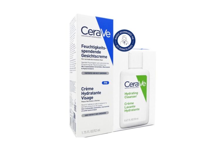 CeraVe Crème Hydratante Visage 52ml + Crème Lavante 20ml Offerte