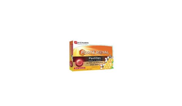 Forté Pharma Pastilles Gorge Miel Manuka Vitamine C 24 Apaisantes Forté Pharma Pastilles Gorge Miel Manuka Vitamine C 24 Apaisantes