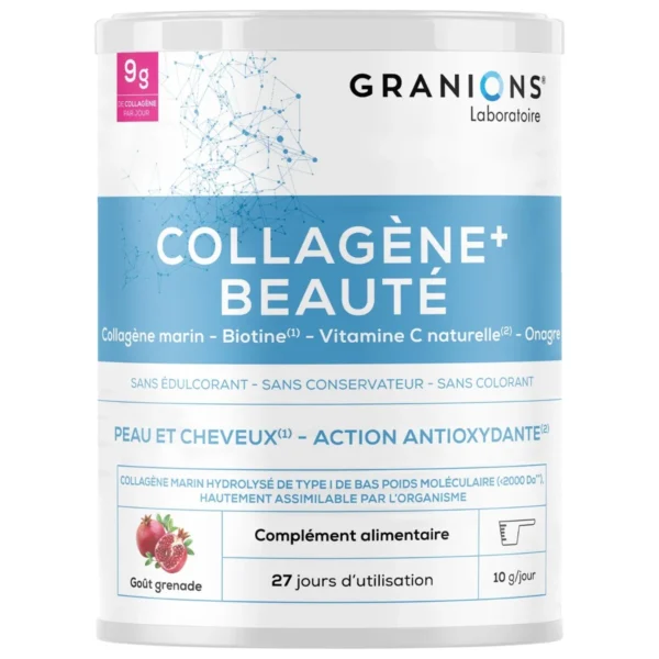 Granions Collagène Beauté 275g - Complément Anti-Âge Efficace main